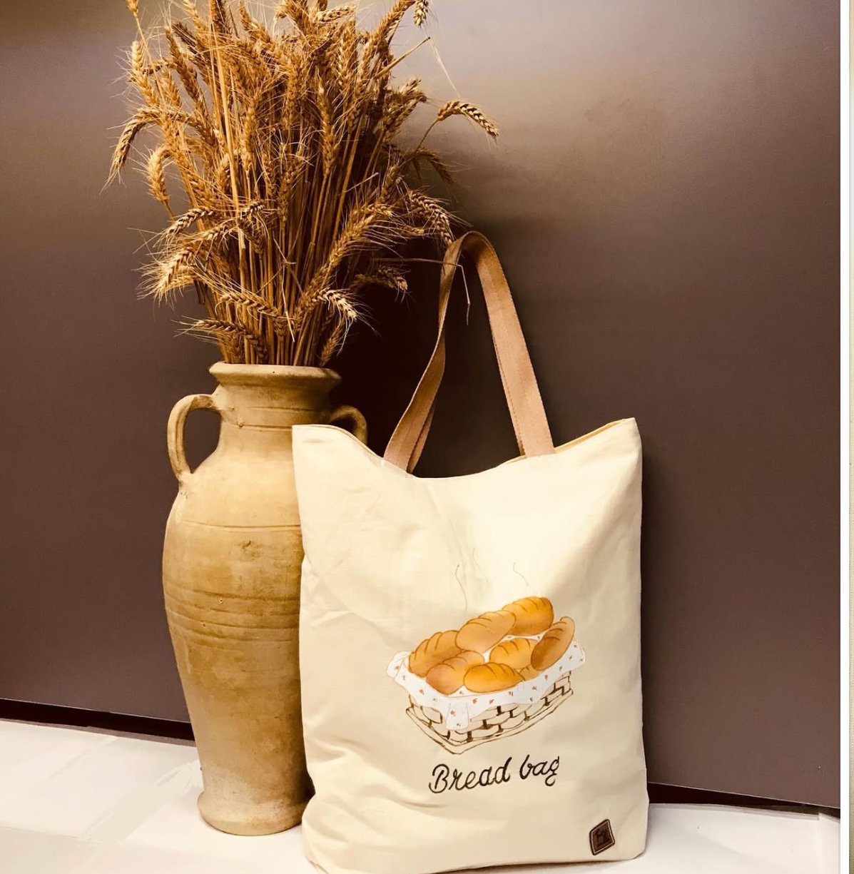 ساک خرید نان قابل شستشو