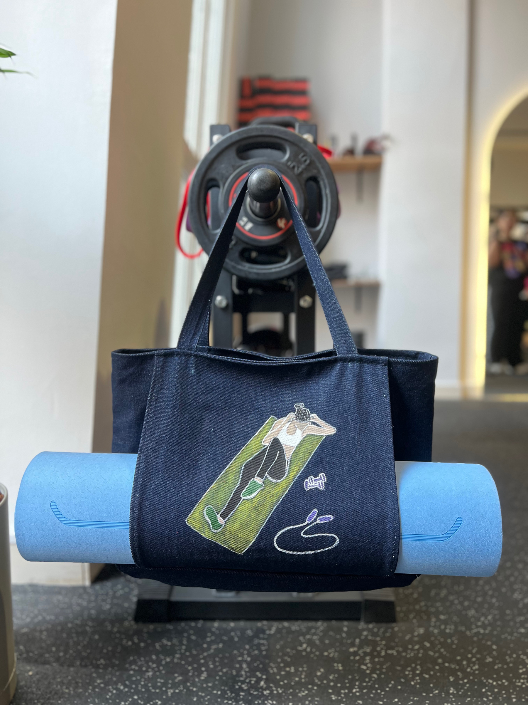 کیف ورزشی همراه هولدر یوگا